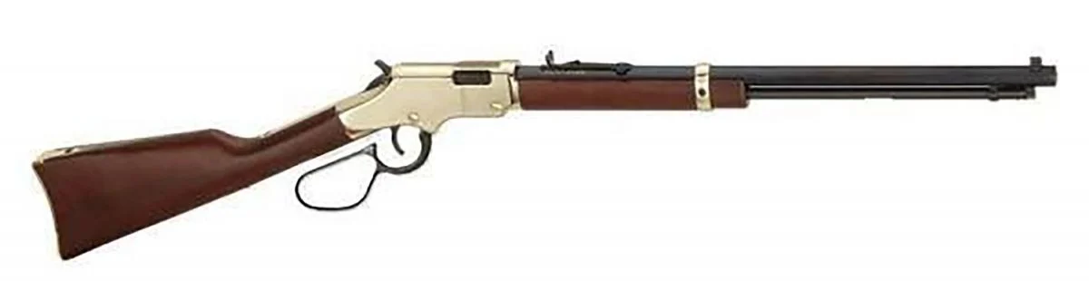 Henry Repeating Arms Golden Boy H004VL Large Loop .17 HMR Brass Rifle