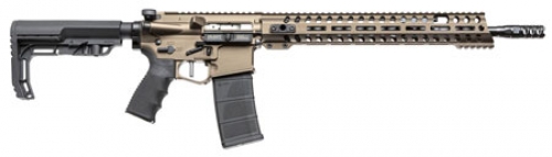 Patriot Ordnance Factory Renegade Plus Tactical .223 Remington 5.56 NATO Burnt Bronze Rifle