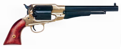 Traditions Firearms 1858 Army .44 Blued Octagonal Barrel with Brass Frame Percussion Revolver