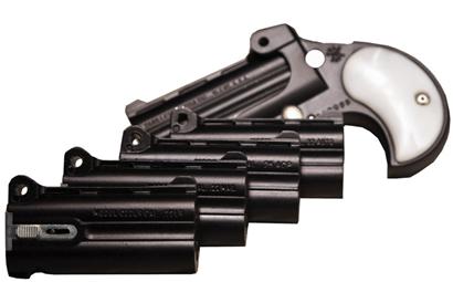 Cobra Firearms C22BPMBS Interchangeable Barrels .22 LR/.22 WMR/.25 ACP/.32 ACP Derringer