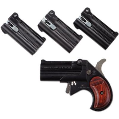 Cobra Firearms Big Bore Multi Barrel Set .32 H&R Mag .38 Special .380 ACP 9mm Blue/Black Derringer