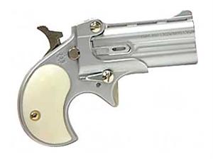 Cobra Firearms CB22N Two-Shot .22 LR Stainless and Silver Derringer