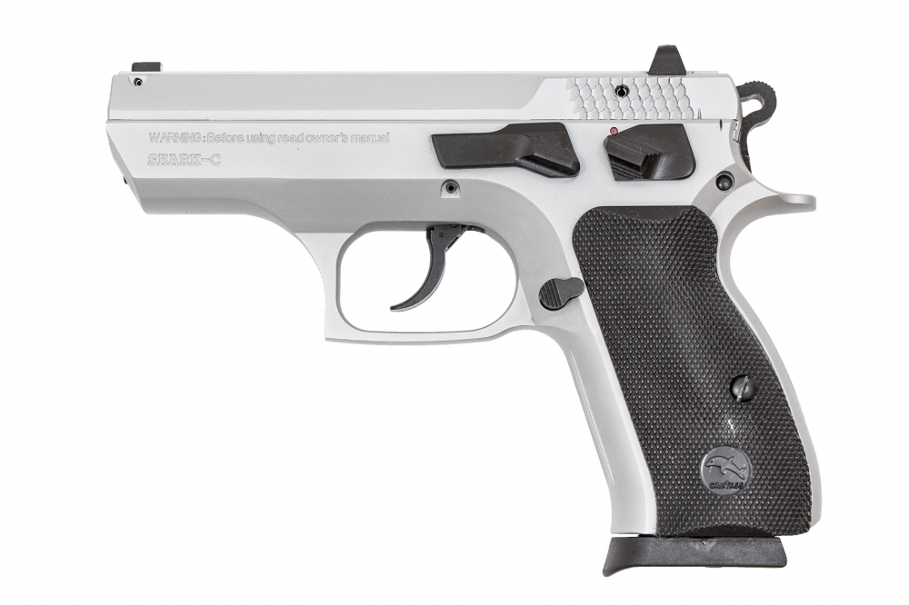 Canik 55 Shark C Compact 9mm Hard Chrome Pistol
