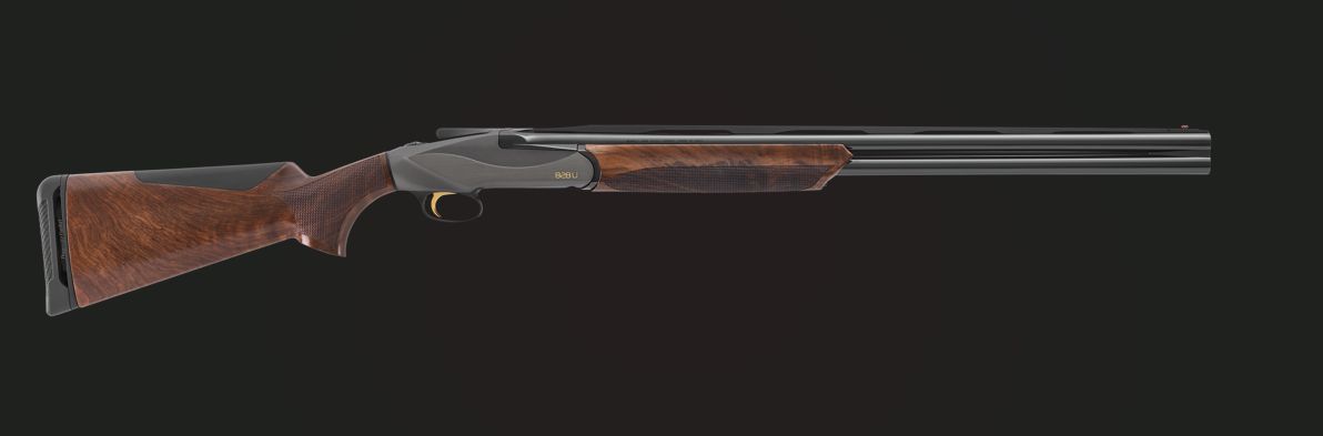 Benelli 828U Steel Field 20 Gauge Brushed Gray Shotgun