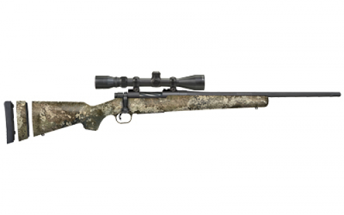 Mossberg Patriot Super Bantam TrueTimber Strata 6.5 Creedmoor Blue/Black Rifle with 3-9x40 Scope