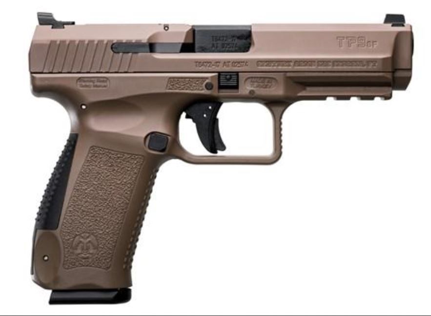 Canik TP9SF 9mm Desert Tan Cerakote Pistol