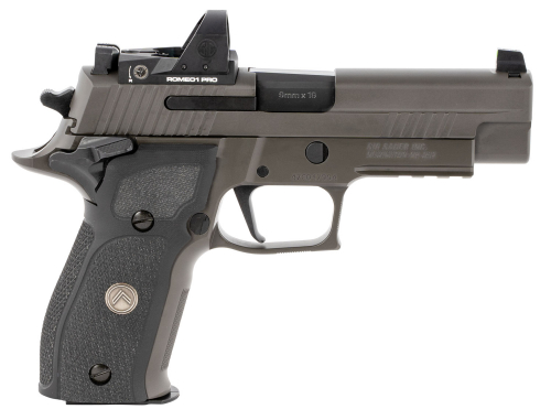 SIG Sauer P226 Full Size Legion RX 9mm Legion Gray Cerakote Pistol w/ ROMEO1