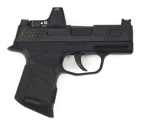 Used Sig Sauer / Wilson Combat P365 With Red Dot (2) 10rd Magazines Holster and Hard Case