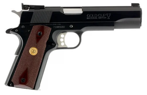 Colt Gold Cup National Match 9mm Blued Pistol