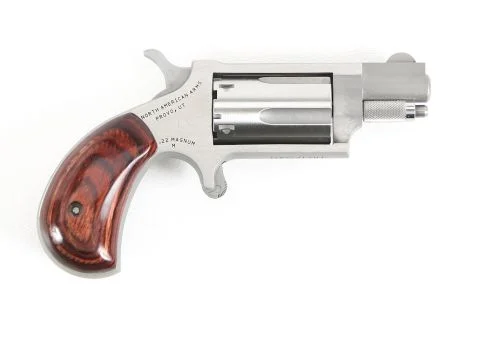 North American Arms Mini Combo Combo Conversion .22 LR .22 WMR Stainless Revolver