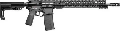 Patriot Ordnance Factory Renegade+ 16.5-Inch 5.56 NATO .223 Remington Blue/Black Rifle