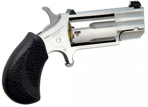 North American Arms Pug XS Tritium Sight .22 WMR Stainless/Silver Revolver
