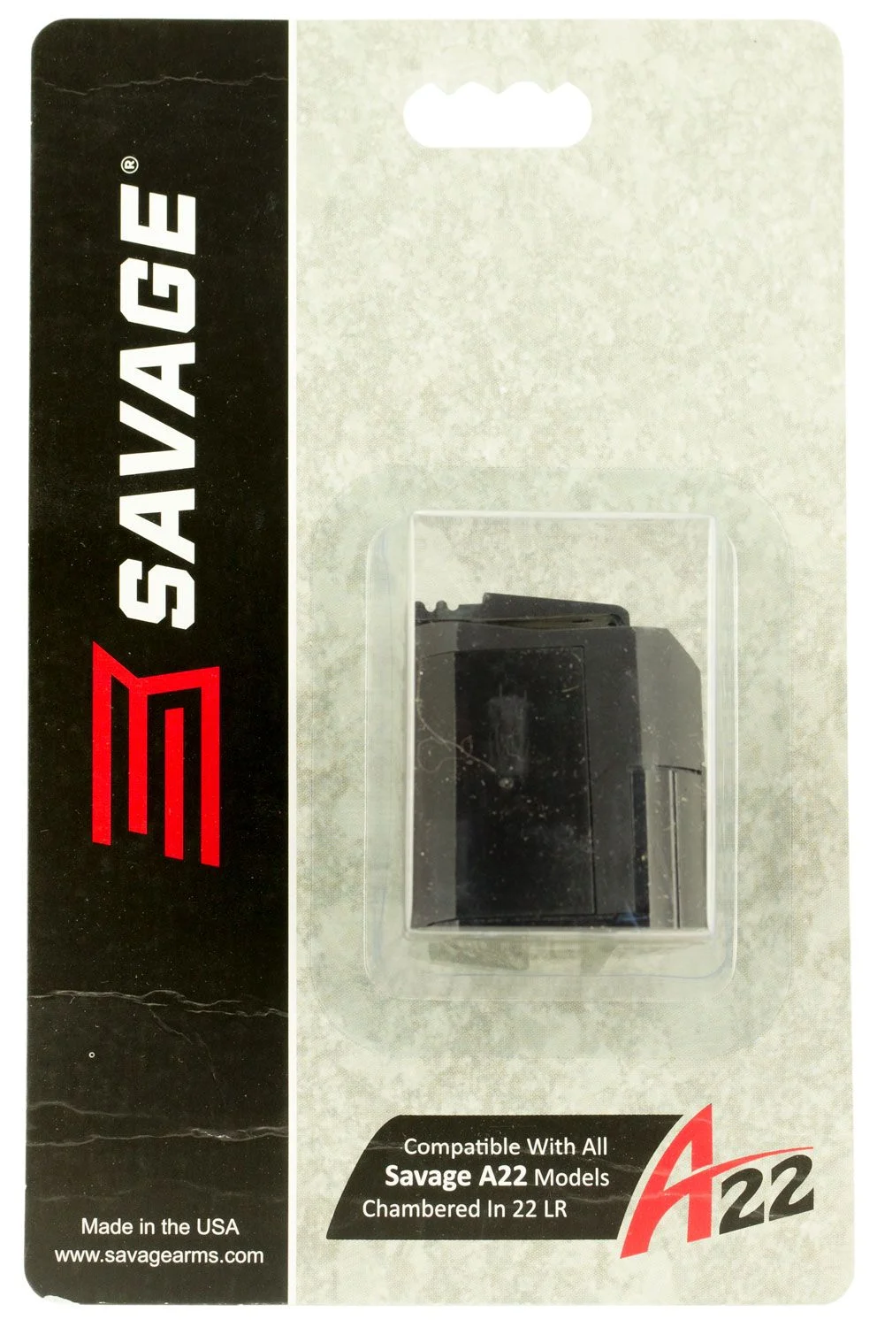 Savage Arms A22 Series Rotary Magazine 22 LR Black
