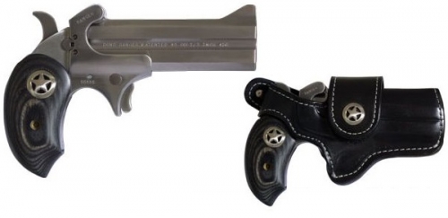 Bond Arms Ranger Interchangeable Barrels .410 .45 Colt Stainless/Silver Derringer
