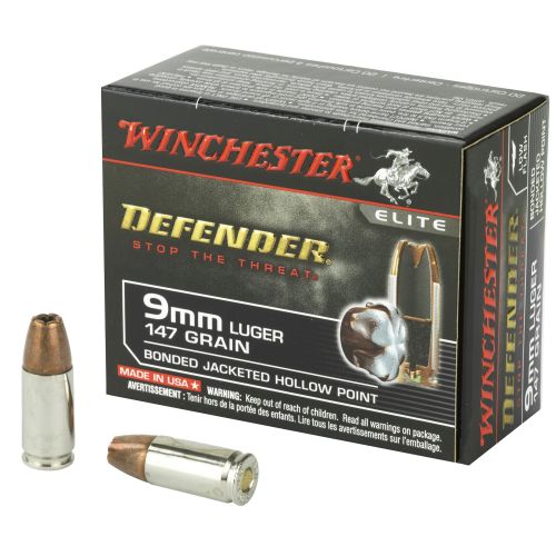 Winchester PDX1 Defender Bonded Jacket Hollow Point 9mm