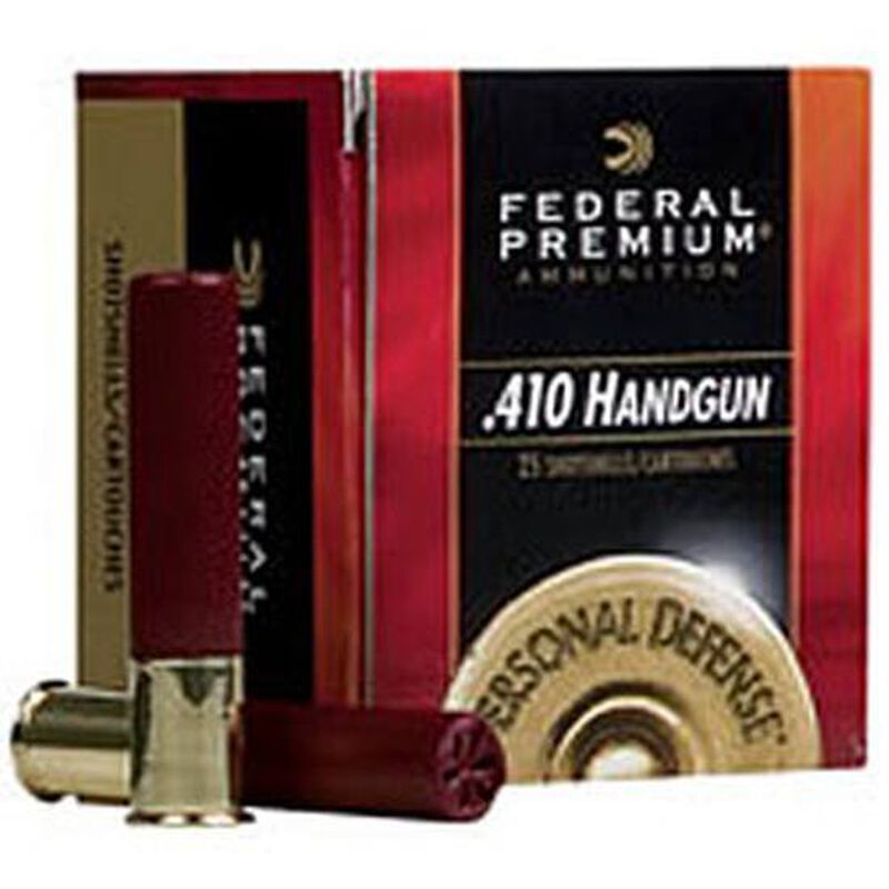 Federal Premium Personal Defense 4-Pellet 000 Buckshot .410