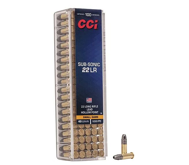 CCI Sub-Sonic HP .22 LR