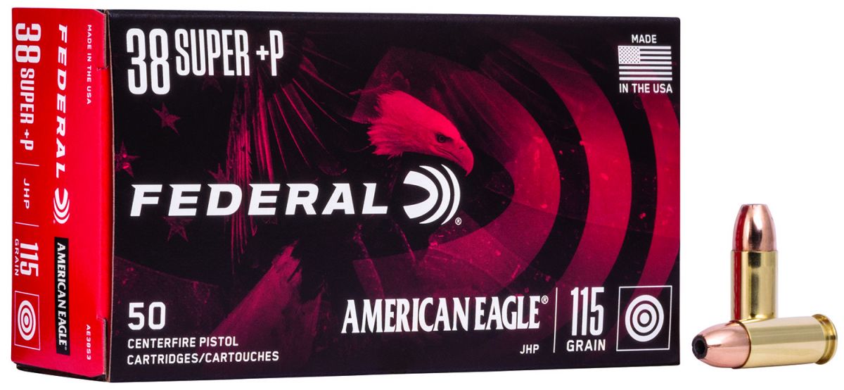 Federal Premium American Eagle .38 Super