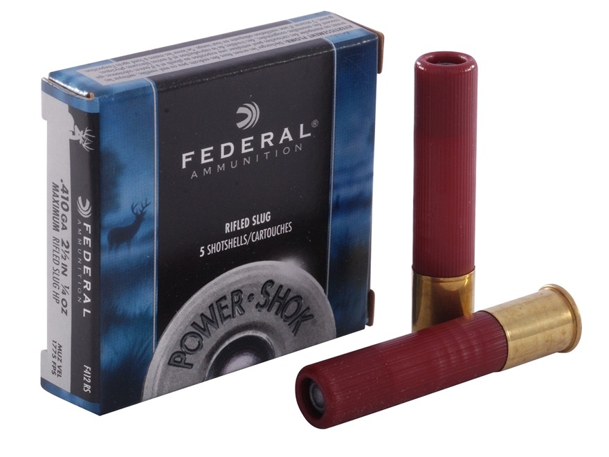 Federal Premium Power-Shok .410 5 Round Slug 2 1/2in
