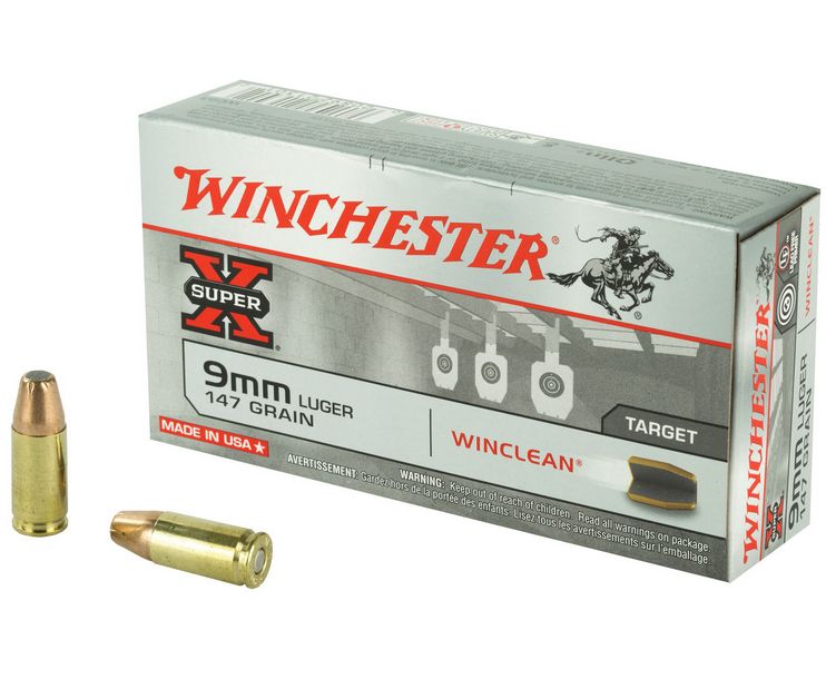 Winchester Super-X WinClean 9mm