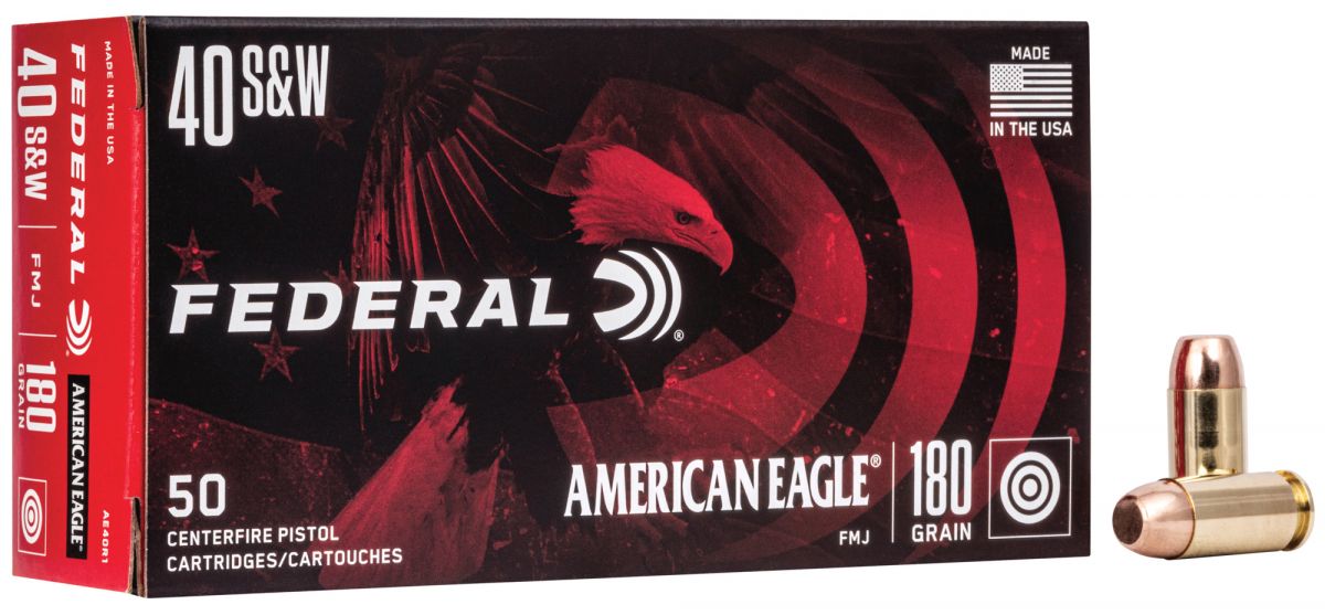 Federal Premium American Eagle Full Metal Jacket .40 S&W