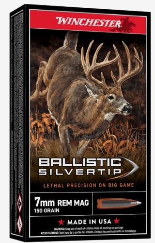 Winchester Ballistic Silvertip 7mm Remington Mag Ballistic / Flex Tip