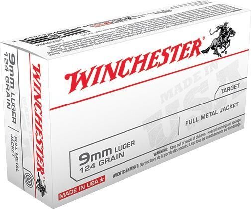 Winchester USA White Box 9mm
