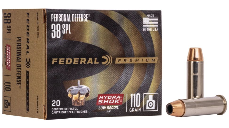 Federal Premium Hydra-Shok .38 Special