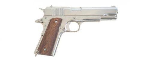 Cimarron 1911 .45 ACP Nickel Pistol