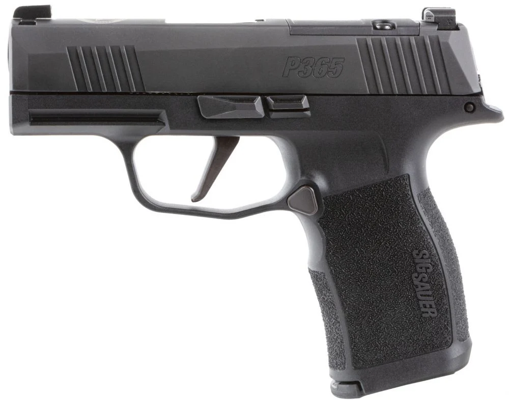 Sig Sauer P365X Texas Ranger 9mm Matte Black Pistol