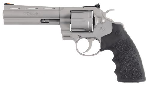 Colt Python .357mag 6rd 5" Matte Stainless Steel Rubber Blemish