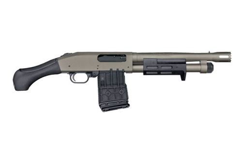 Mossberg 590M PRO 12 Gauge Cerakote Tungsten Pump-Action Shotgun