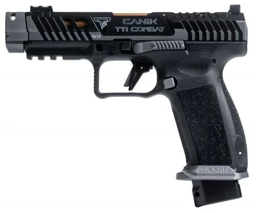 Canik TTI Combat Smoke Edition 9mm Smoke Grey Cerakote Pistol