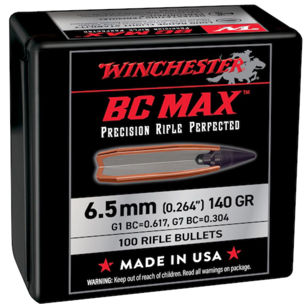 WIN BULLET SUPREME Bell & Carlson 6.5MM 140GR 100/10