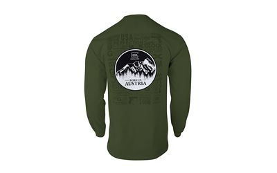 Glock 96070 Long Sleeve T-Shirt Olive Drab Green