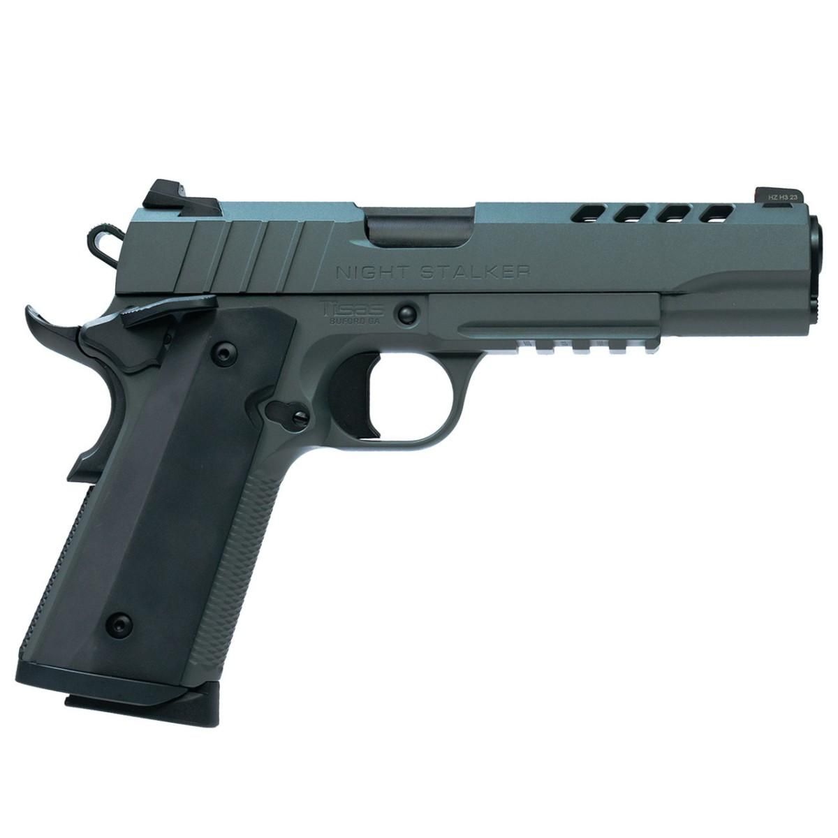 Tisas 1911 Night Stalker 9 Full Size 9mm Gray Cerakote Pistol
