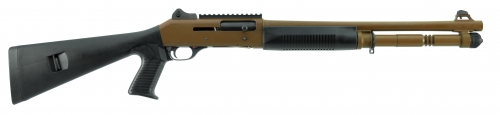 Benelli M4 Tactical 12 Gauge Al Dark Earth Cerakote Shotgun