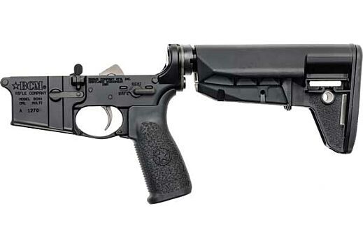 Bravo Company BCM AR-15 Lower Receiver Complete Widebody 5.56 NATO Black AR-15 Lower Receiver