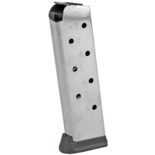 Colt 1911 Gov't/Commander .45 ACP 8-Round Magazine Stainless/Silver