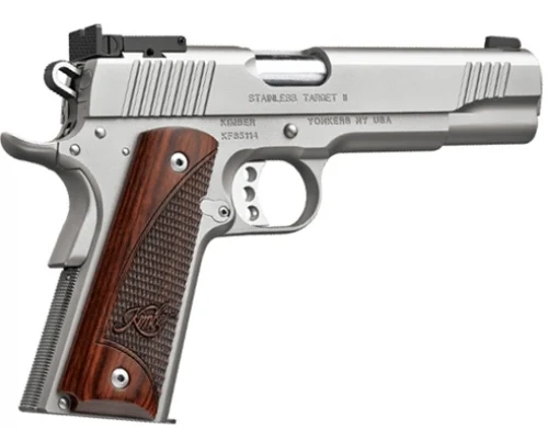 Kimber Stainless Target II Full Size 1911 9mm Satin Stainless Steel Pistol