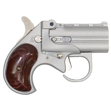 Cobra Firearms Bearman CB9 Big Bore Over-Under 9mm Satin Silver Derringer