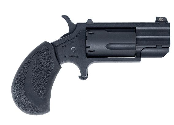 North American Arms PUG Shadow Convertible .22 LR .22 WMR Black Crinkle Derringer