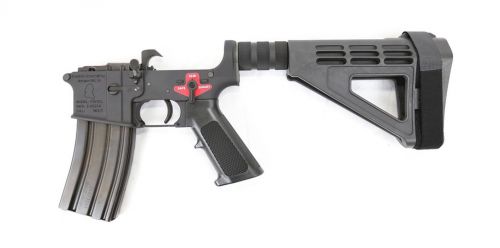 Franklin Armory BFSIII M4 Built Pistol Lower Receiver 10mm Hardcoat Anodized Black AR-Pattern Pistol Lower Receiver
