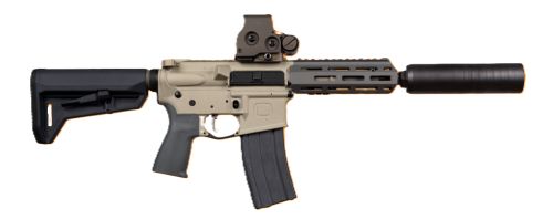 Q LLC Sugar Weasel .300 Blackout Black/Grey Rifle
