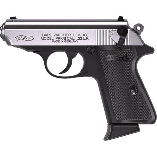 Walther PPK/s .22 LR Two-Tone Stainless/Black Pistol