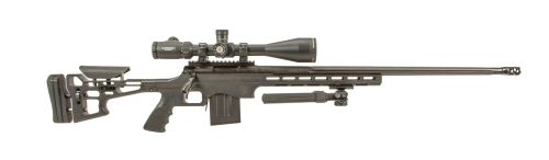Used Thompson Center Performance LRR, .243 Winchester, Scope, Bipod, Range Bag