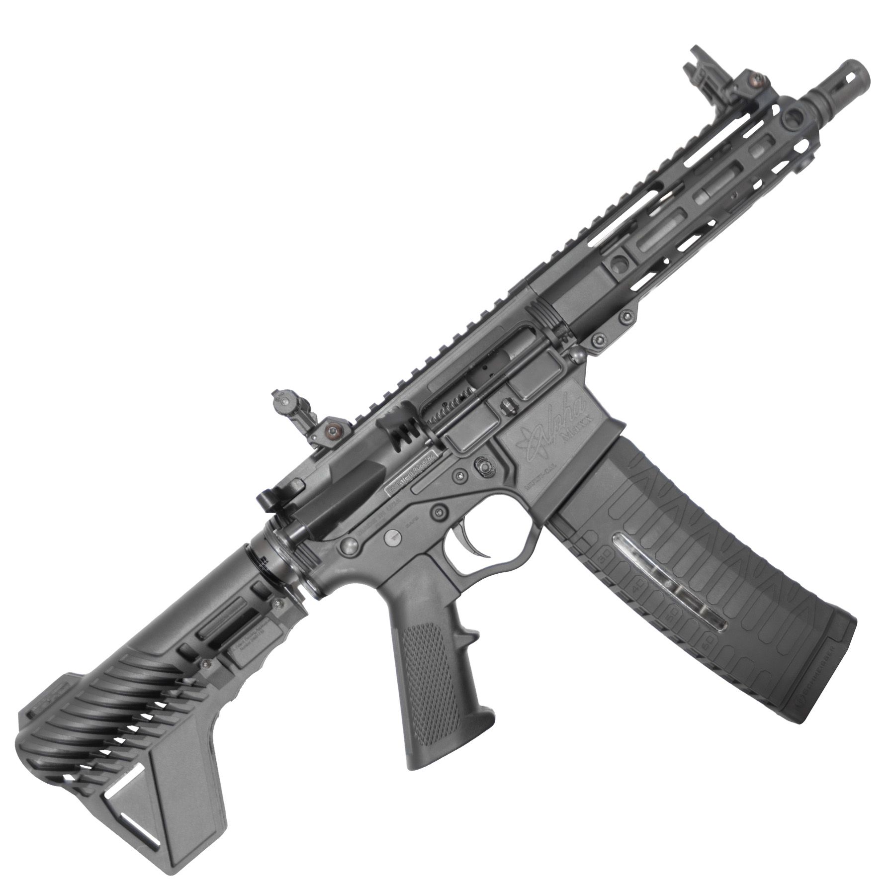 American Tactical Alpha Max AR-Style 5.56 NATO Black Pistol
