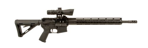 Used Palmetto State Armory PA-15 Multi, 450 Bushmaster, Scope, No Magazine
