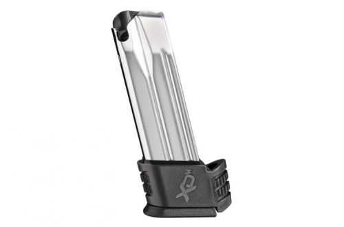 Springfield Armory XD(M) Compact Magazine X-Tension #2 Stainless/Silver