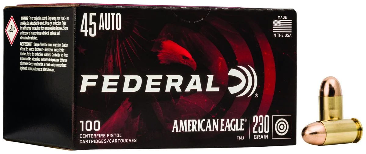 Federal Premium American Eagle Full Metal Jacket .45 ACP